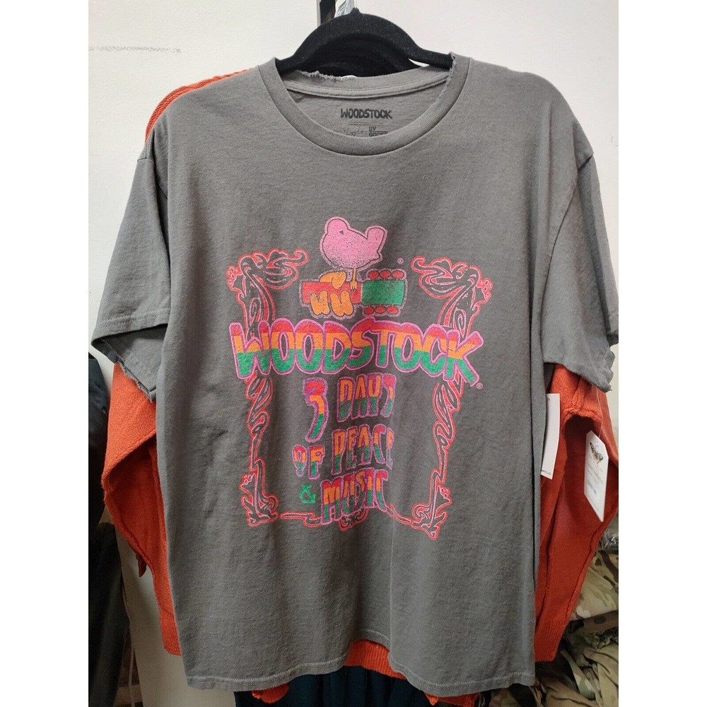 Woodstock T Shirt New w/o tag Thrifted Brand Distressed